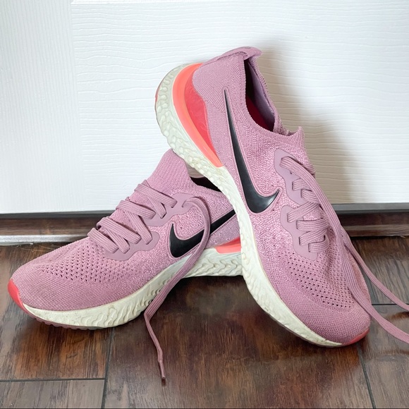 Nike Shoes - Nike Epic React Flyknit Sneakers, Purple | Used 2x, Great Condition